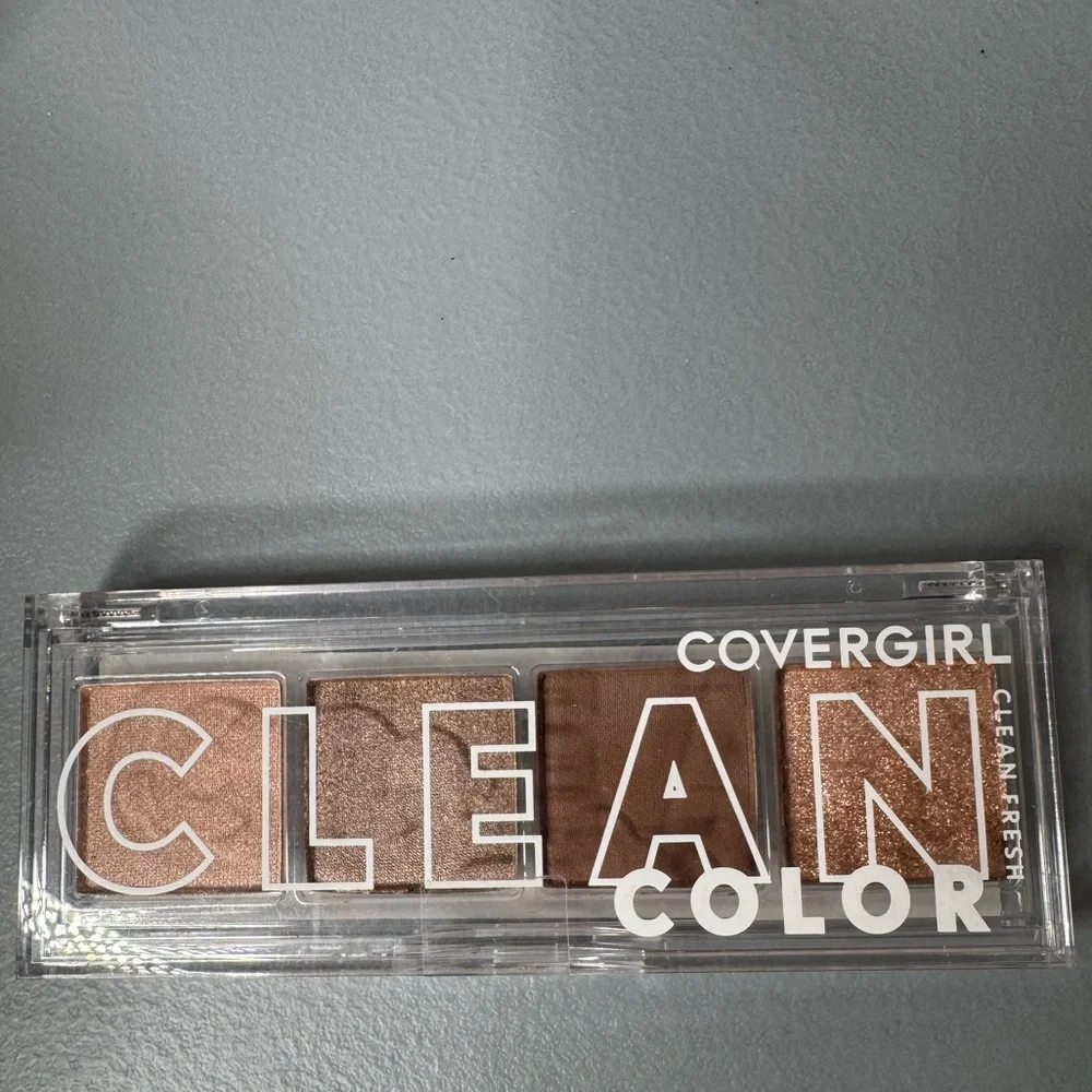 COVERGIRL Clean Color Eyeshadow Palette - Bronze & Brown Tones